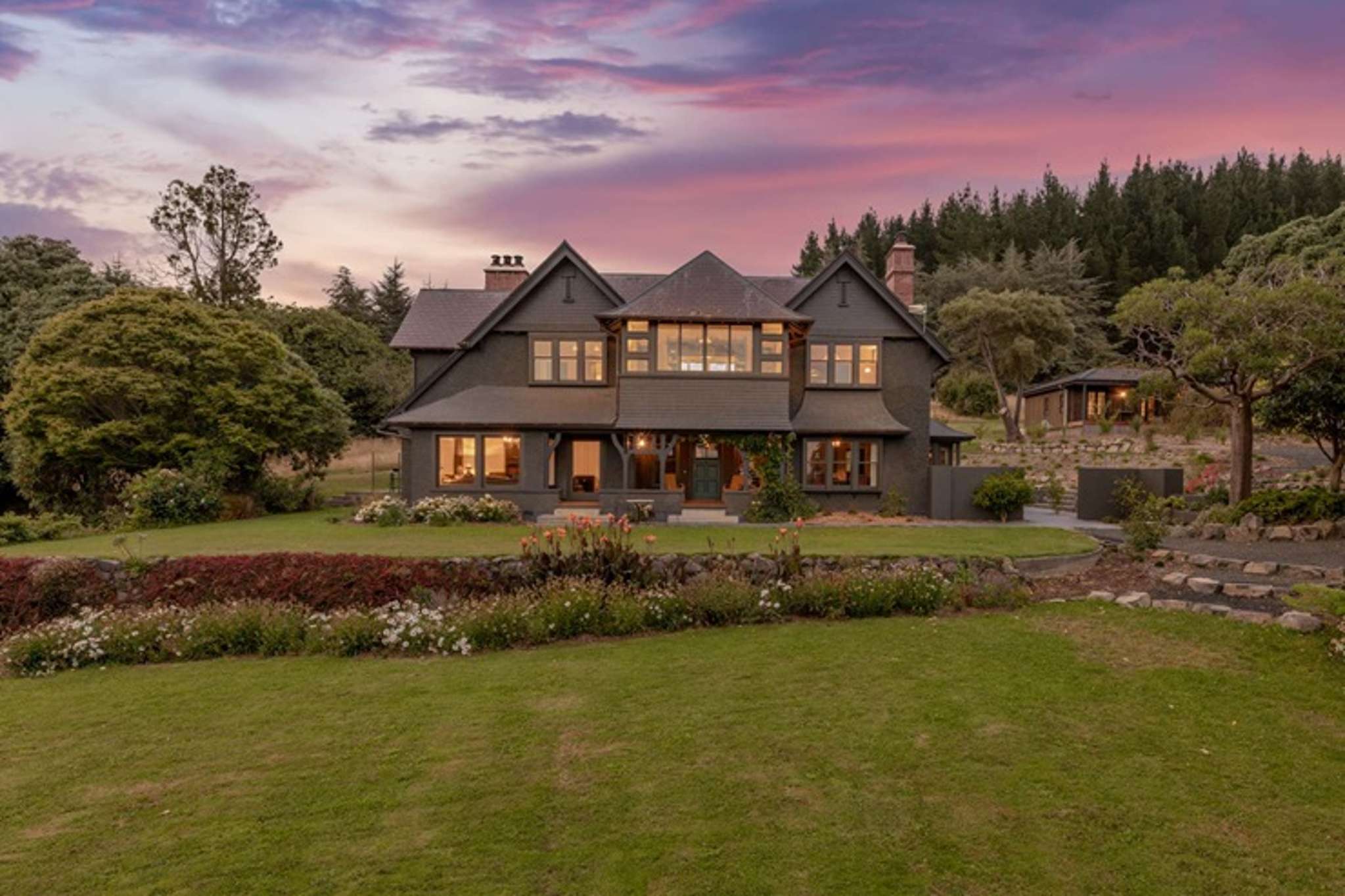 Family buys rich-lister designer’s Covid renovation mansion