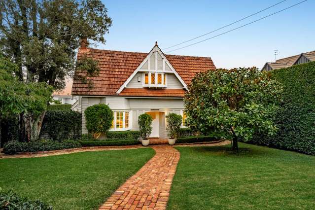 Remuera’s ‘gingerbread man house’ hits the market