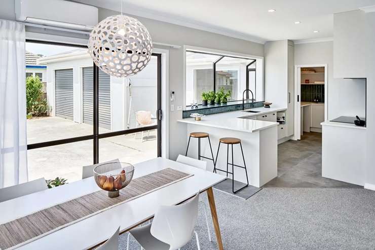 An impressive four-month renovation on the house in Ellesmere Avenue, in Miramar, Wellington, yielded a $500,000 on paper profit for the vendor. Photo / Supplied