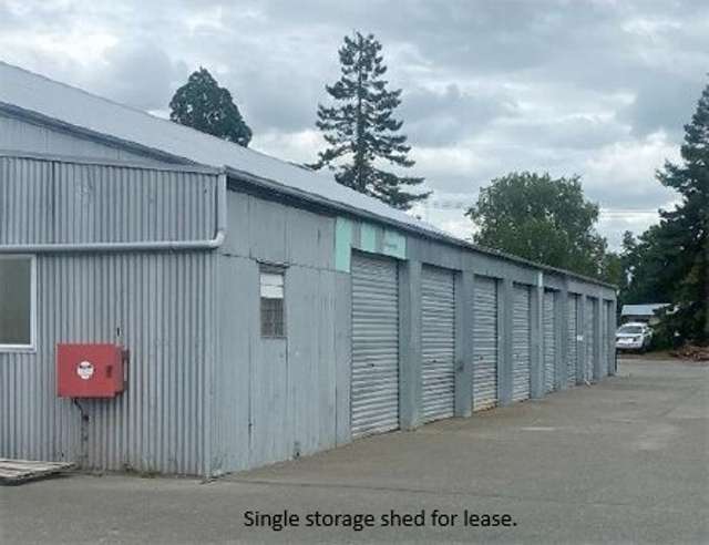 Storage Shed for Lease