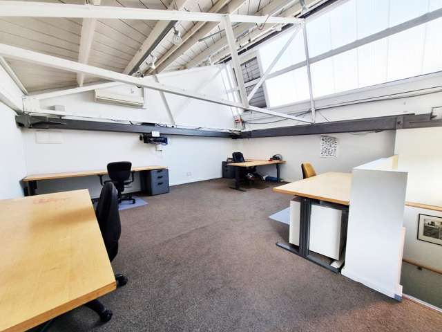 Unique Character Office Space with Mezzanine