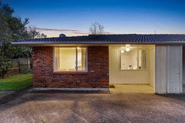 2 Bedroom, 1 bathroom unit
