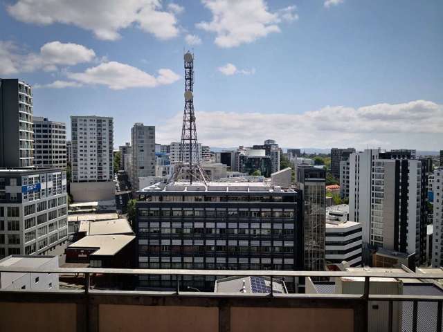 Central Auckland 1BR Gem w/Balcony