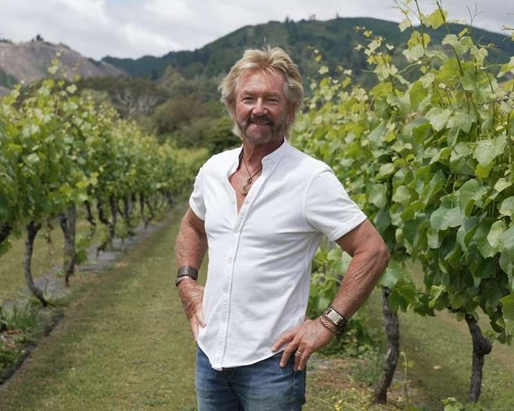 UK celebrity Noel Edmonds is showing off his life in New Zealand with his new documentary series, Noel Edmonds' Kiwi Adventures. Photo / ITV