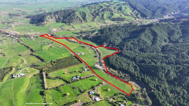 Rural land with stream and bush outlook