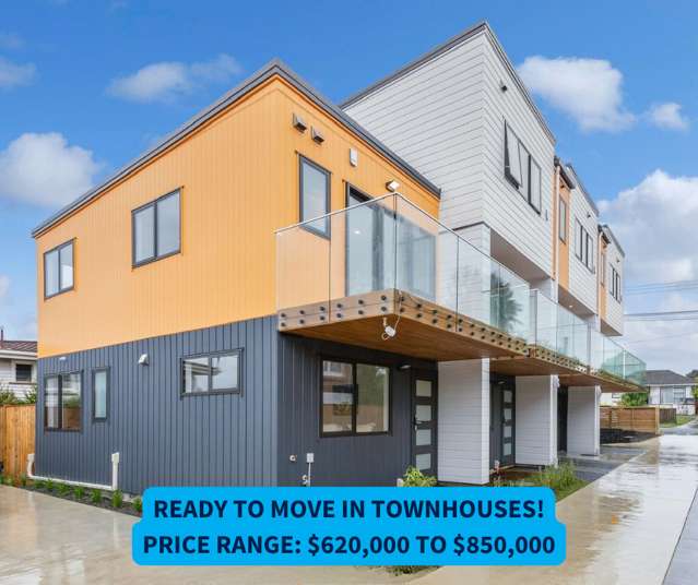 Brand New 2-3 Bedroom Houses from $600K -$800K!