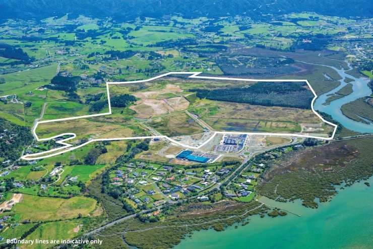 Awana Beach House, on Great Barrier Island, is typical of the high-end coastal homes that have recently hit the market. Photo / Supplied