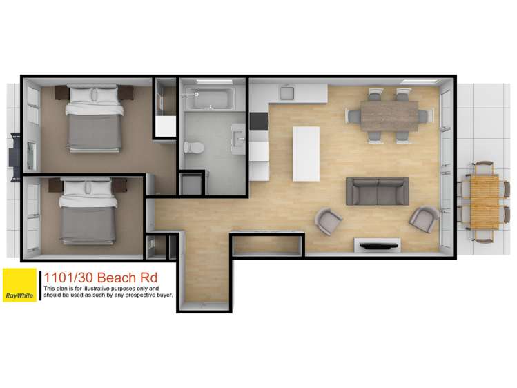 1101/30 Beach Road Auckland Central_14