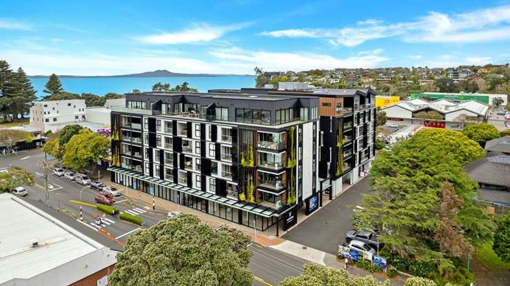 An aerial view of the house on Cheverton Place, in Kohimarama, Auckland. There are no photos of what the property currently looks like inside. Photo / Supplied