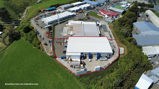 Large-Scale Grenada North Warehouse and Yard