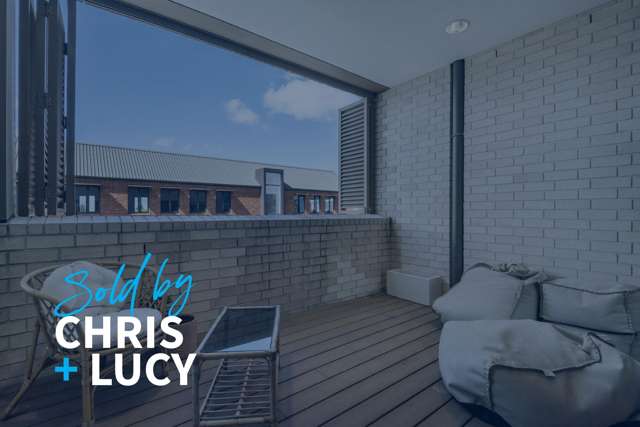 Another SOLD by Chris + Lucy!
