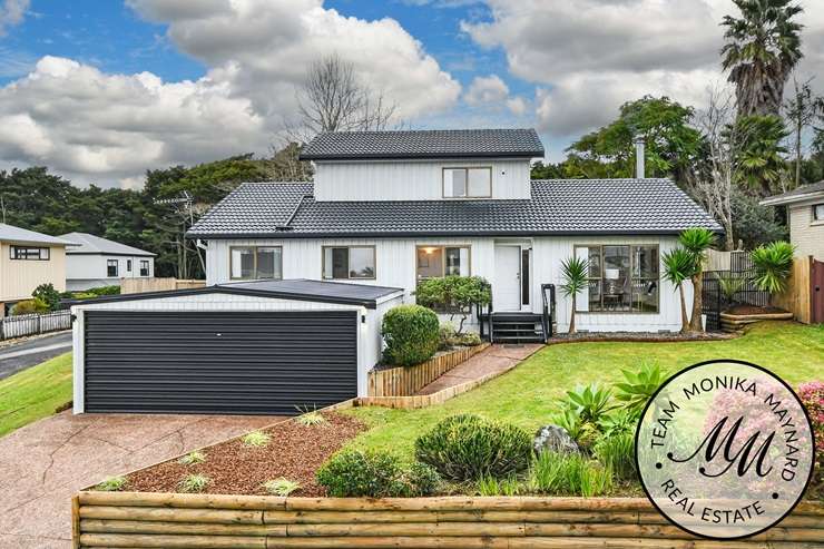 A brick and tile home on Station Road, in Papatoetoe, Auckland, was in demand at Ray White Manukau's auction on Tuesday. Photo / Supplied