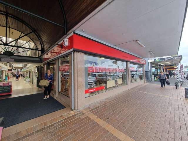 Bright and Busy retail Corner