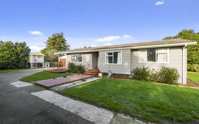 A fully renovated home with fully fenced section