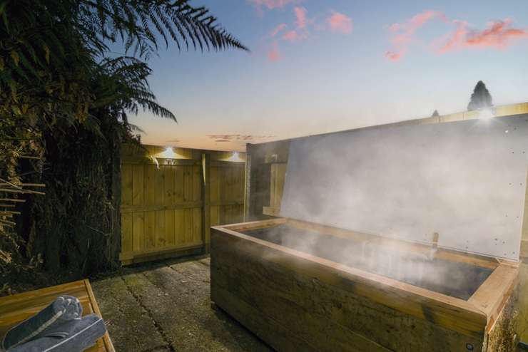 Tremains real estate agent Suzie Evans transformed an old Edwardian villa into a luxury Airbnb accommodation and now earns $500 a night from it. Photo / Supplied
