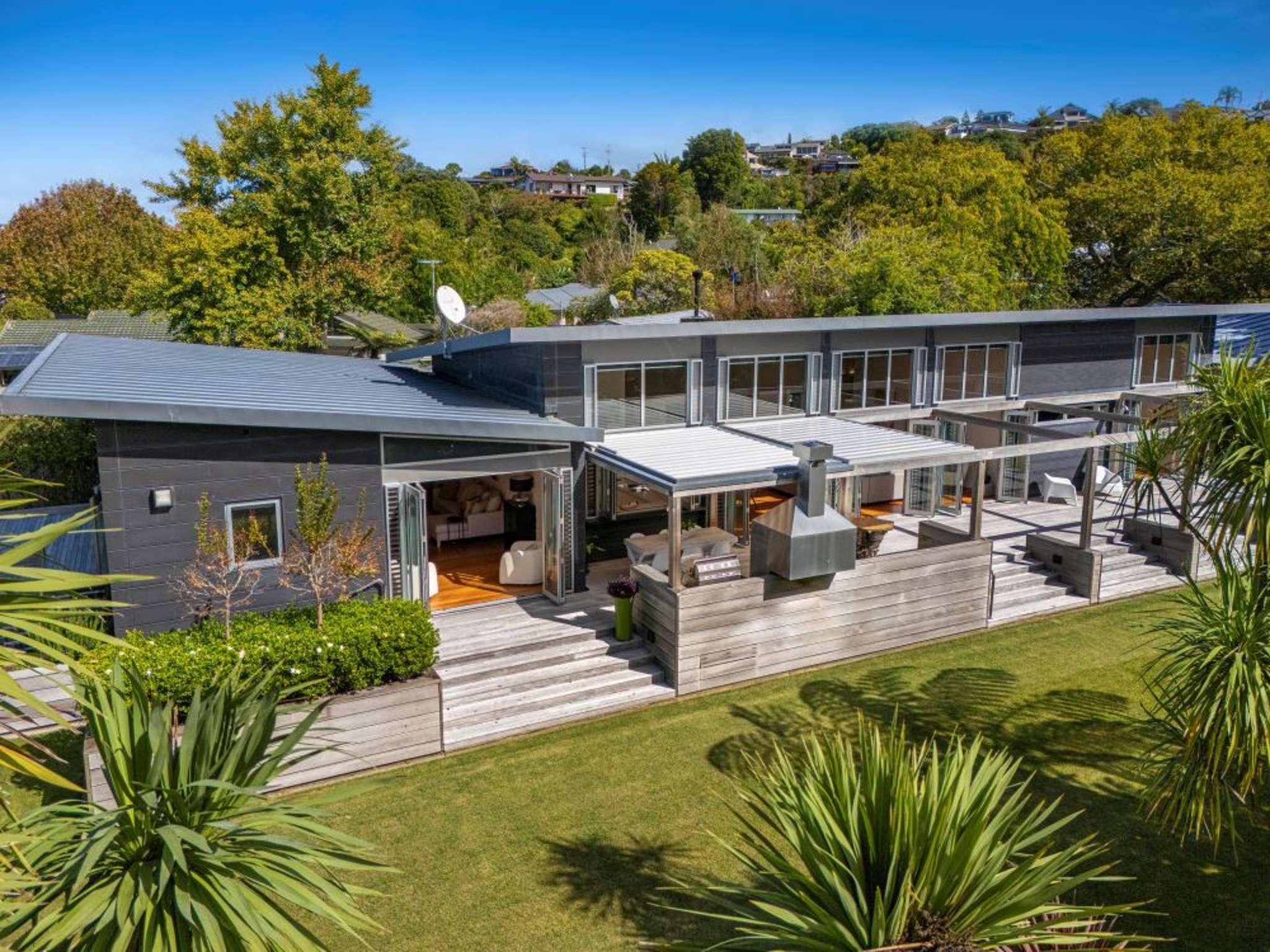 Modern take on a kiwi bach for sale near Manly Beach