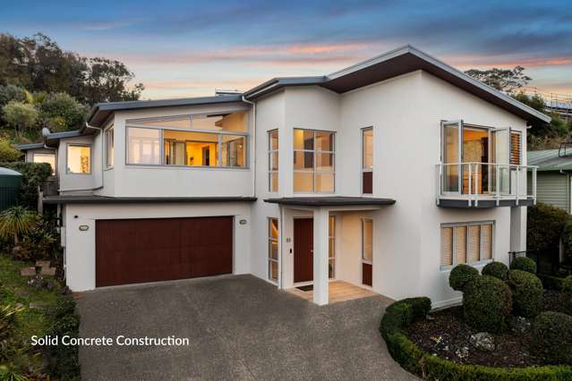 Solid Concrete Family Home with Sea Views!