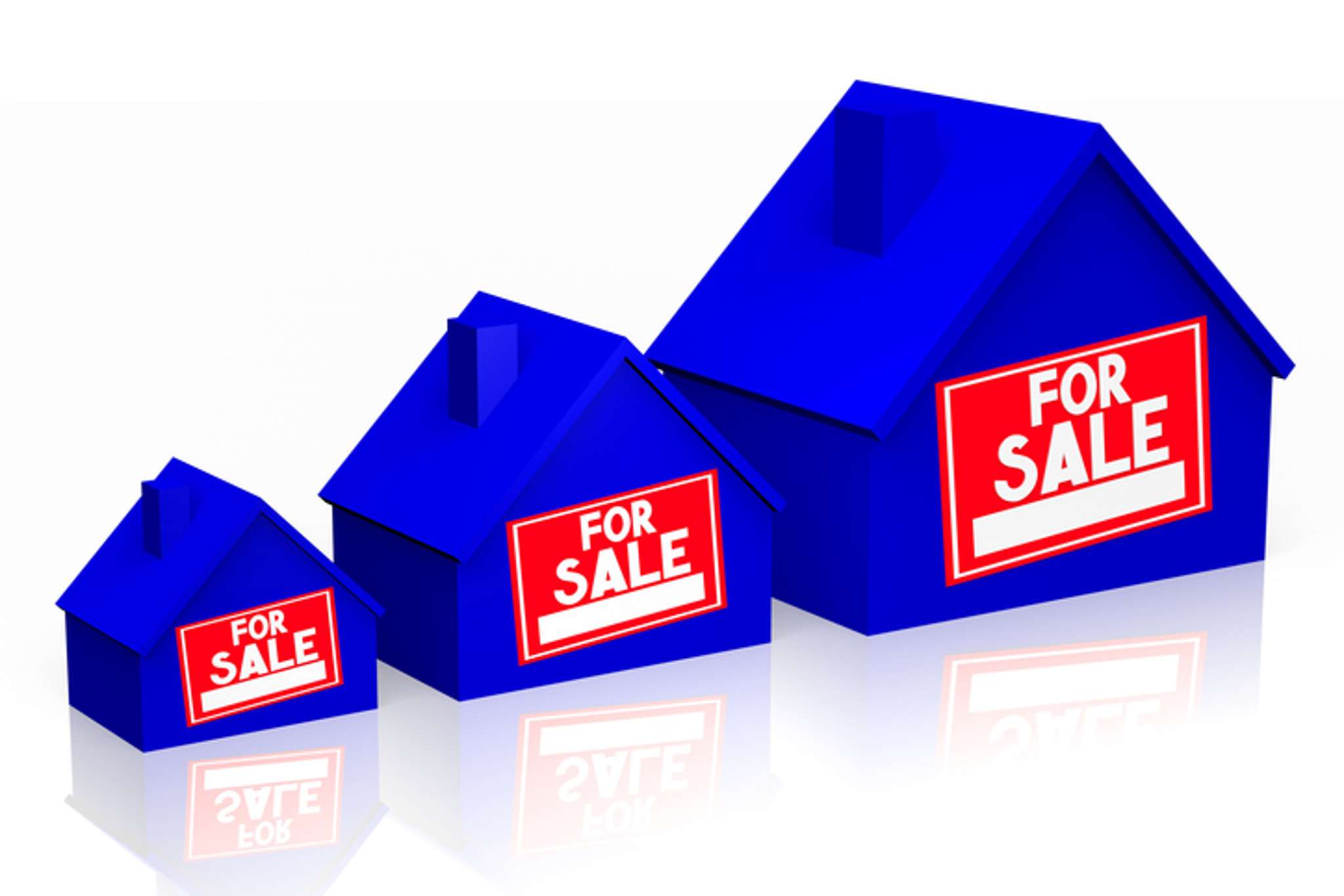 House values since 2013: smaller = faster