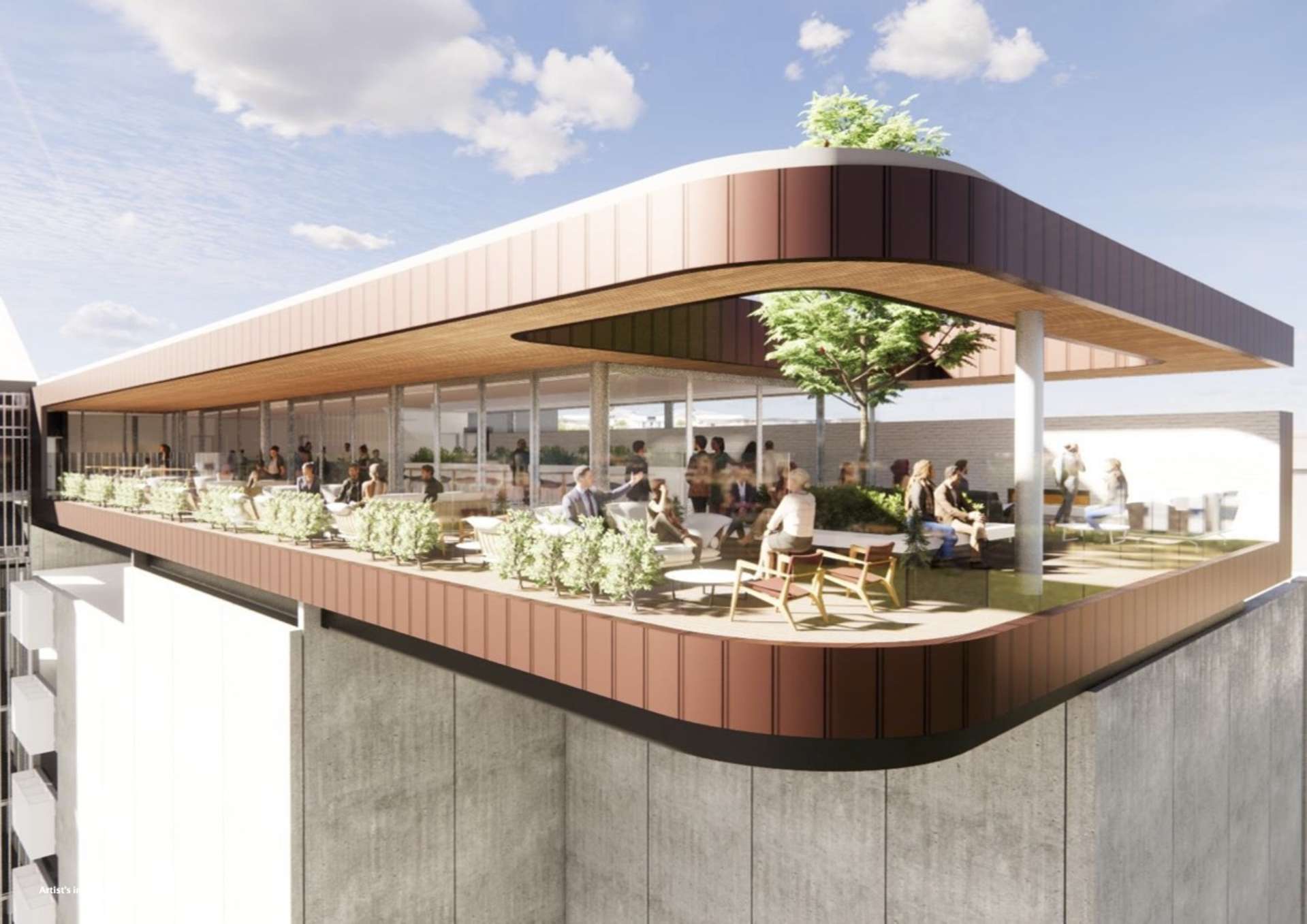 Rooftop/204-212 Anglesea Street Hamilton Central_0