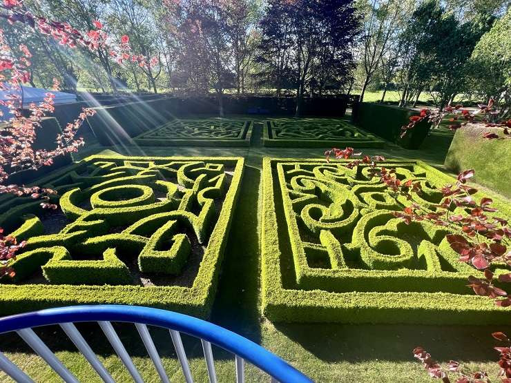 The award-winning property has a full-time gardener. Photo / Supplied