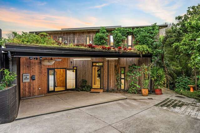 Tree‑clad Remuera house flaunts sustainable architecture and recycled materials