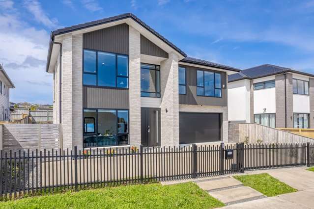 Exquisite New Home with Pond Views