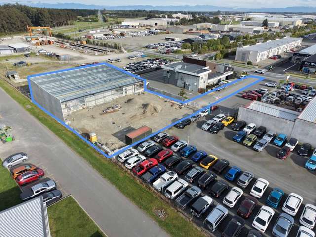 New Industrial With Ample Yard