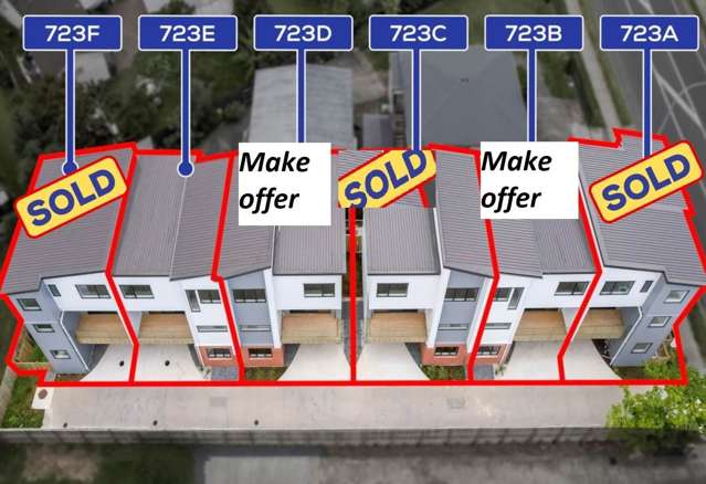 6 Room (5 bed + 1 study) = MASSIVE HOUSE!
