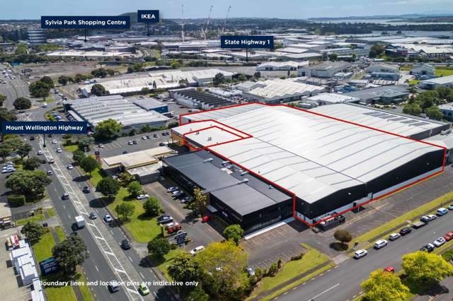 Large Mt Wellington industrial facility