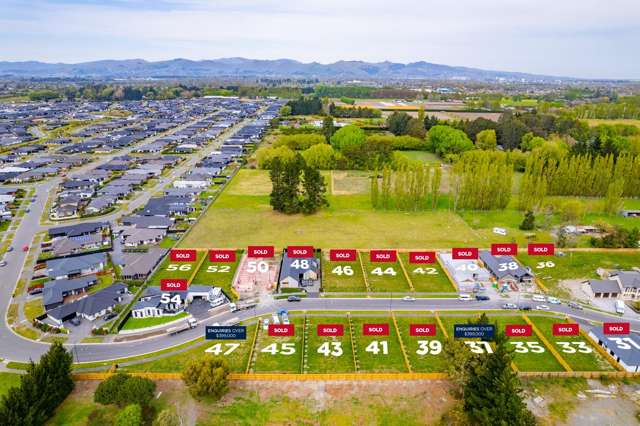 Only two sections left - call today