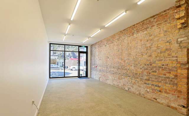 RENOVATED RETAIL SPACE IN EDEN TERRACE 