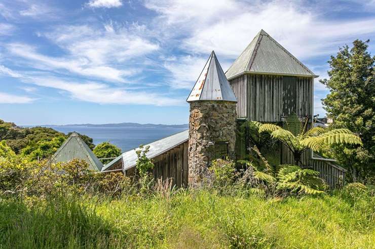 489 Tuateawa Road, in the Coromandel, known locally as The Castle, is being sold 