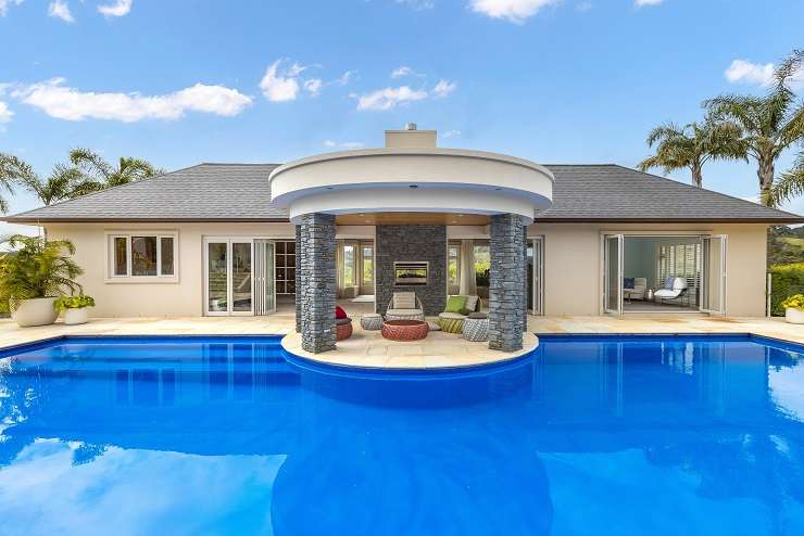 A “super home” on Goldflats Lane is the most expensive property to sell in Coatesville in more than 12 months. Photo / Supplied