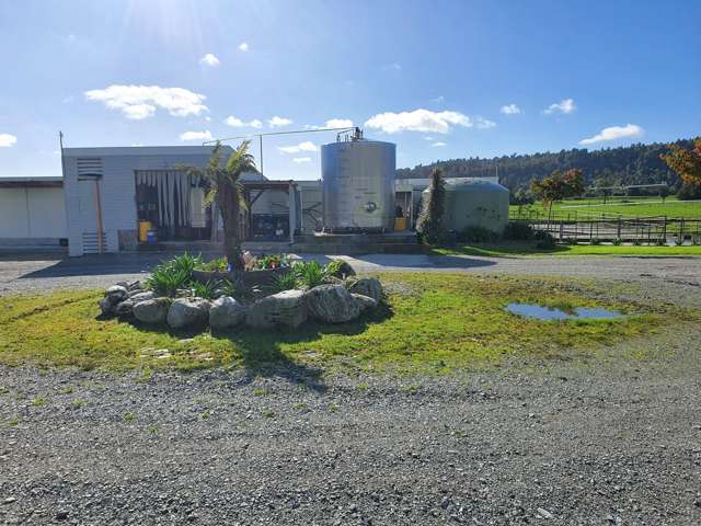 Established dairy farm offering scope for future