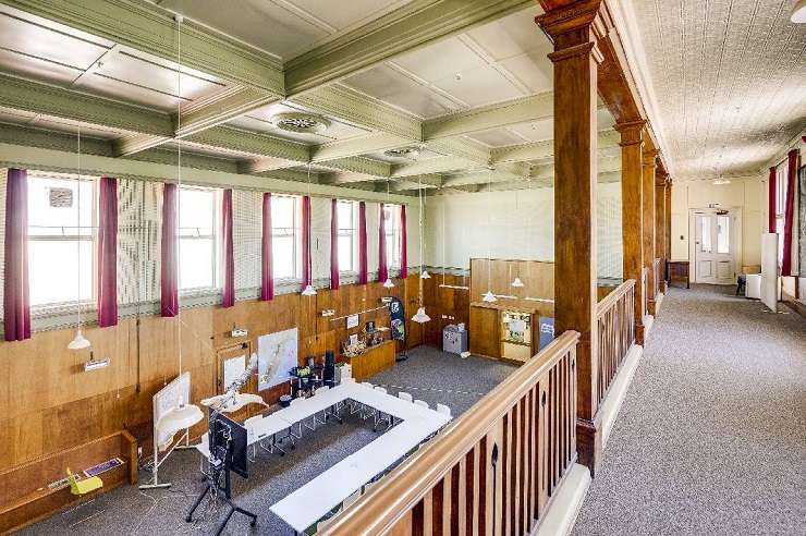 Sarah and Stuart Nash plan to renovate the old courthouse in Marine Parade in five stages. Photo / Supplied