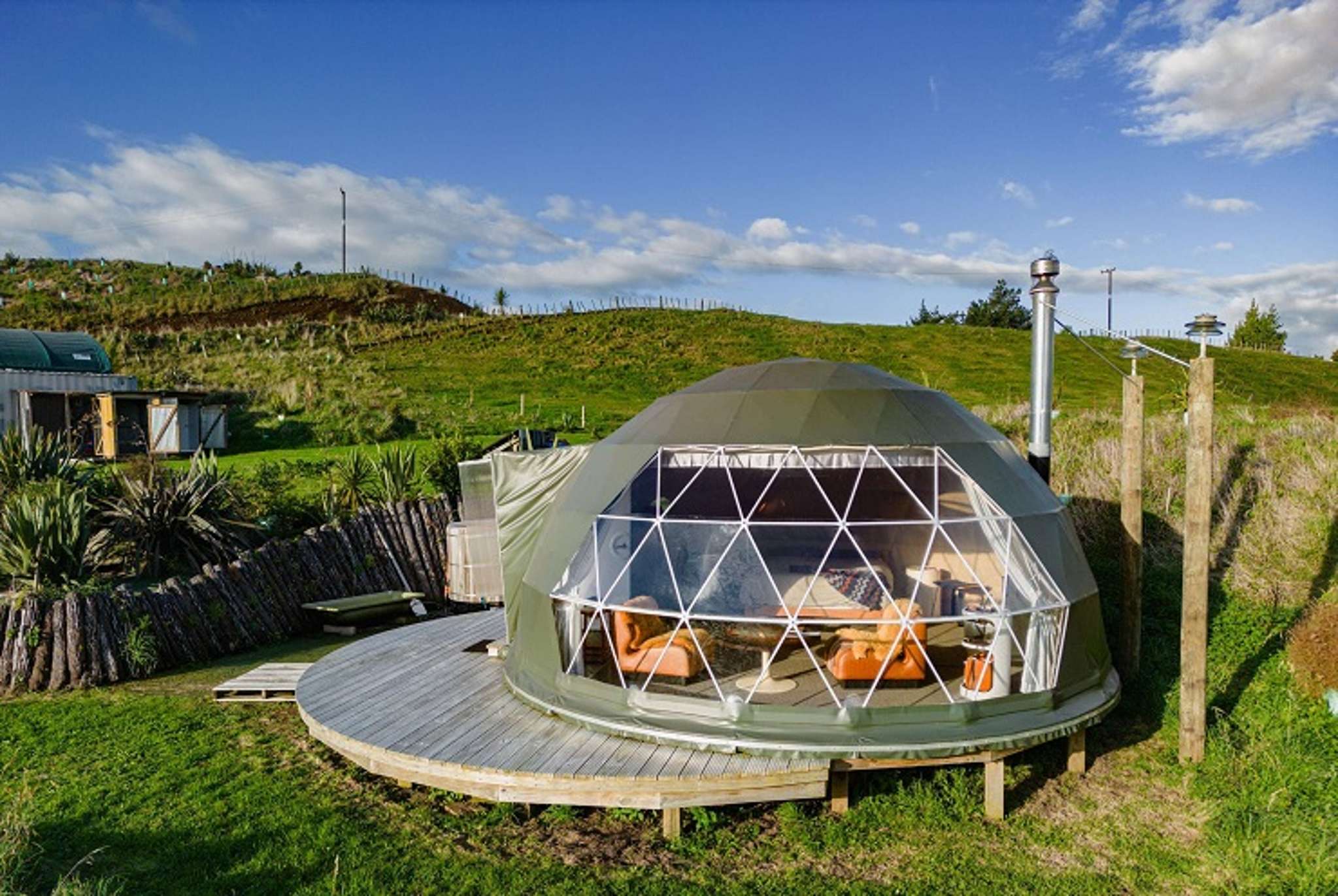 ‘It’s way more than a tent’: Off-grid dome home in private sanctuary for sale