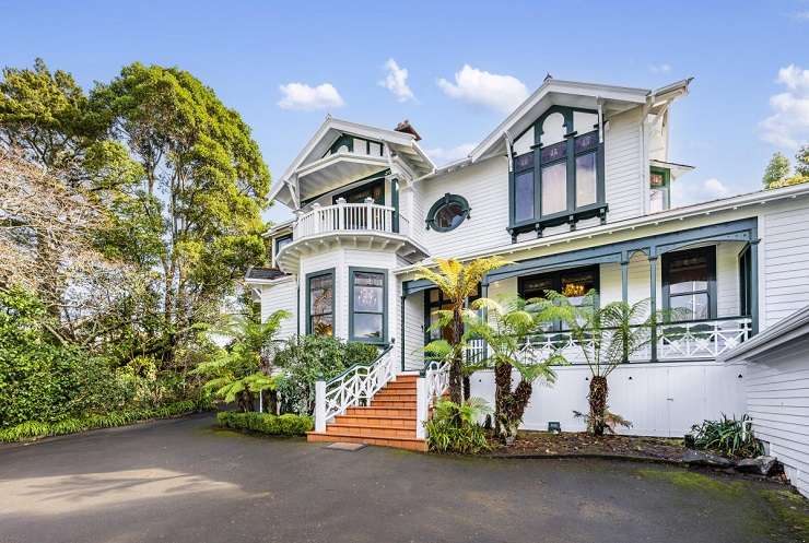 beige villa with brown roof and green lawn 3 Armadale Road, Remuera