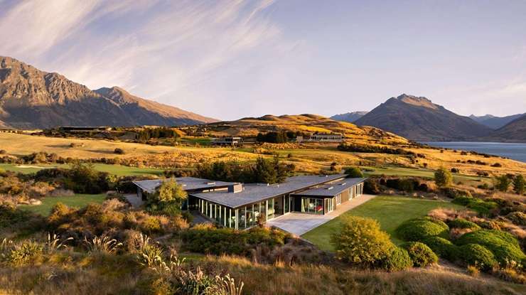 Luxury buyers are circling as a vast compound at 4 Matagouri Drive, Jack's Point, hits the market. Photo / Supplied