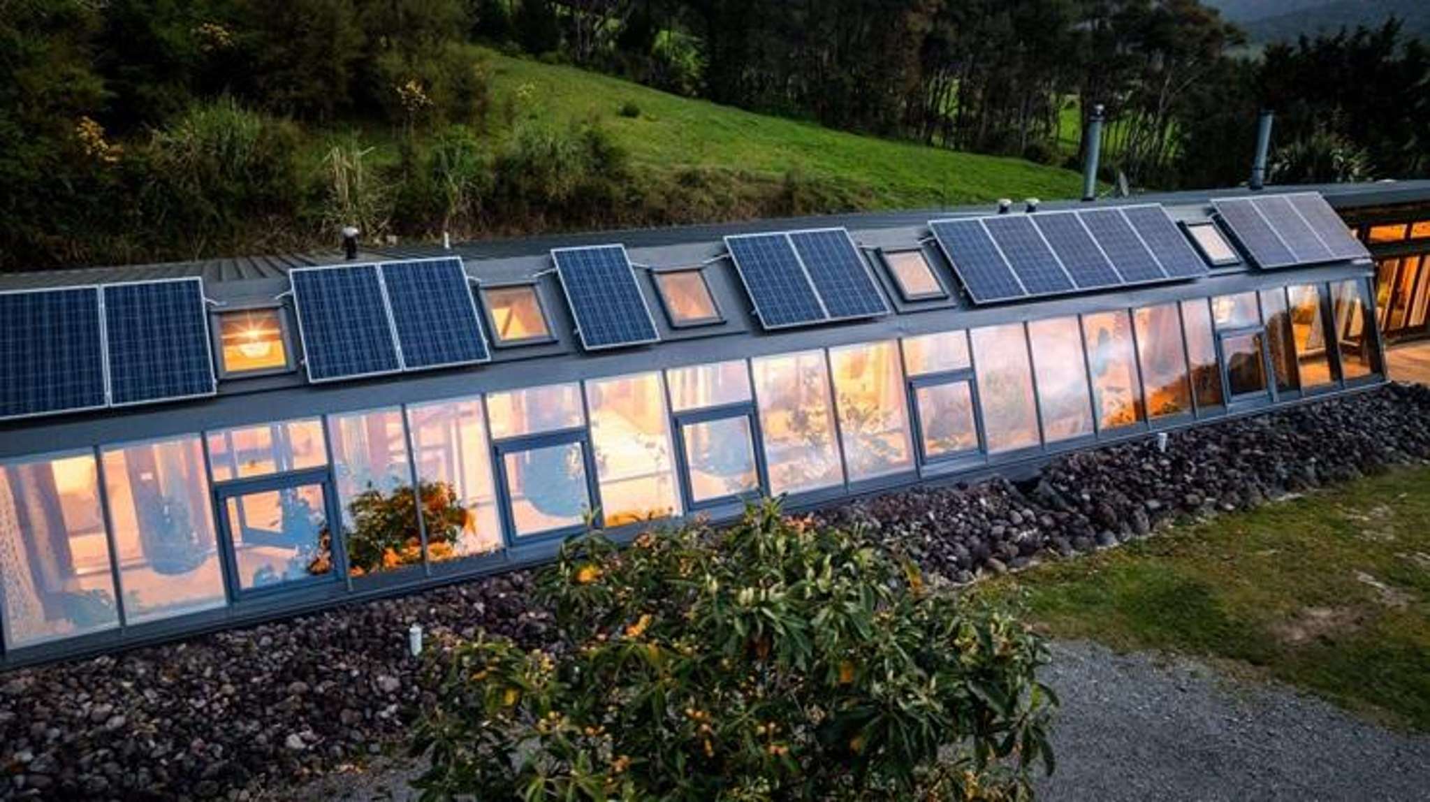 Grand Designs NZ home built from 1300 tyres and 7000 bottles up for grabs