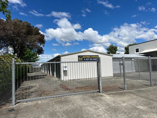 Block of 10 storage units for sale