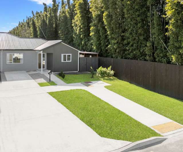 Home with one of the Longer Driveways
