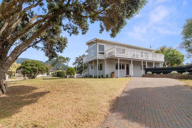 A three-bedroom home on Pauanui Boulevard, in Pauanui, sold within 15 days of hitting the market after the owners received a pre-auction offer of <img.415m. Photo / Supplied