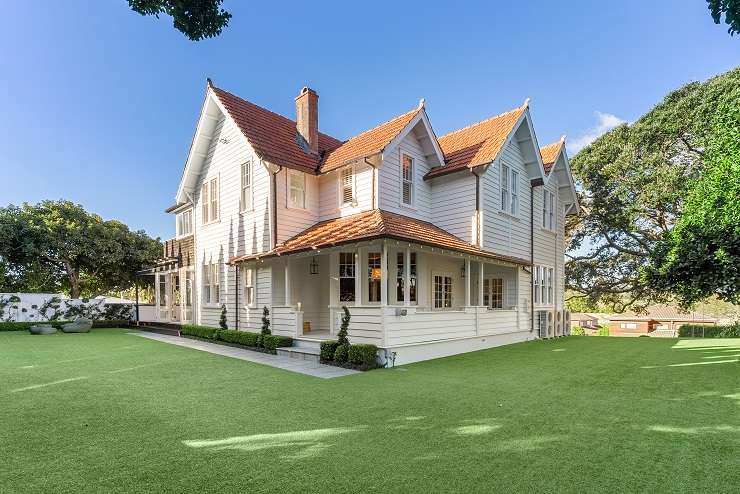 The six-bedroom home at 27 Liverpool Street, in Epsom, Auckland, was built for the American Consul 100 years ago. Photo / Supplied