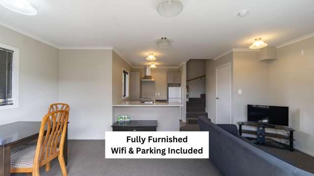 Double storied apartment with an easy walk to city centre