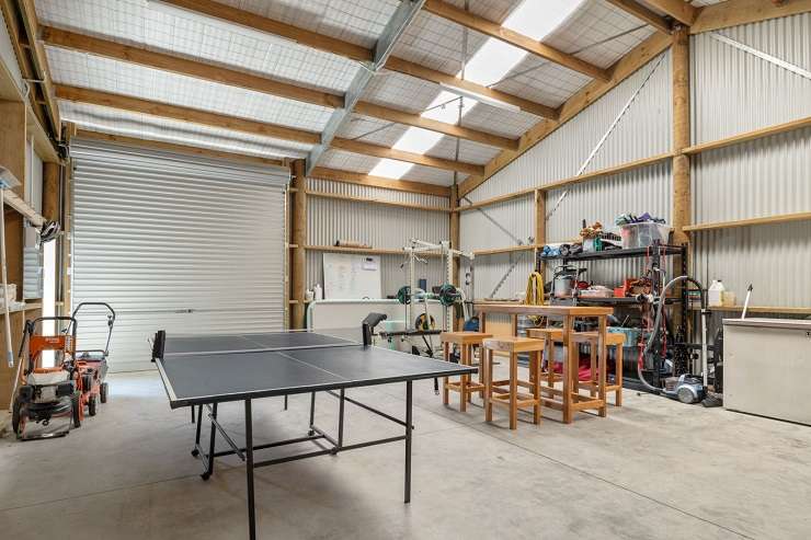 The four-bedroom, two-bathroom home on Birchwood Avenue in Burleigh, Blenheim, sold for an impressive $2.015m after a bidding war. Photo / Supplied