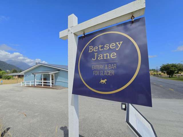 Thriving hospitality business in Fox Glacier