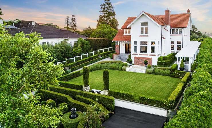 Sprawling across a 1096sqm site on Remuera’s northern slopes on Ridings Road is this five-bedroom home, which sold for $9.3m in March this year. Photo / Supplied