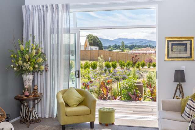 Gardens, views, and modern comforts
