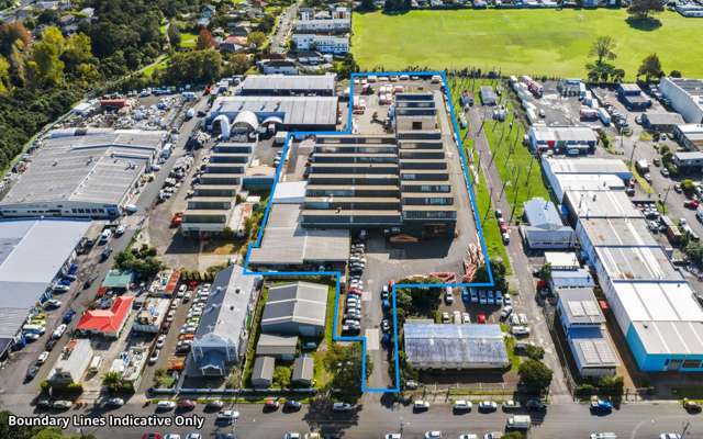 Large scale industrial with yard