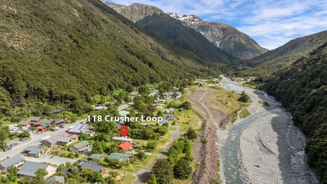 Classic Kiwi bach in Arthur's Pass National Park